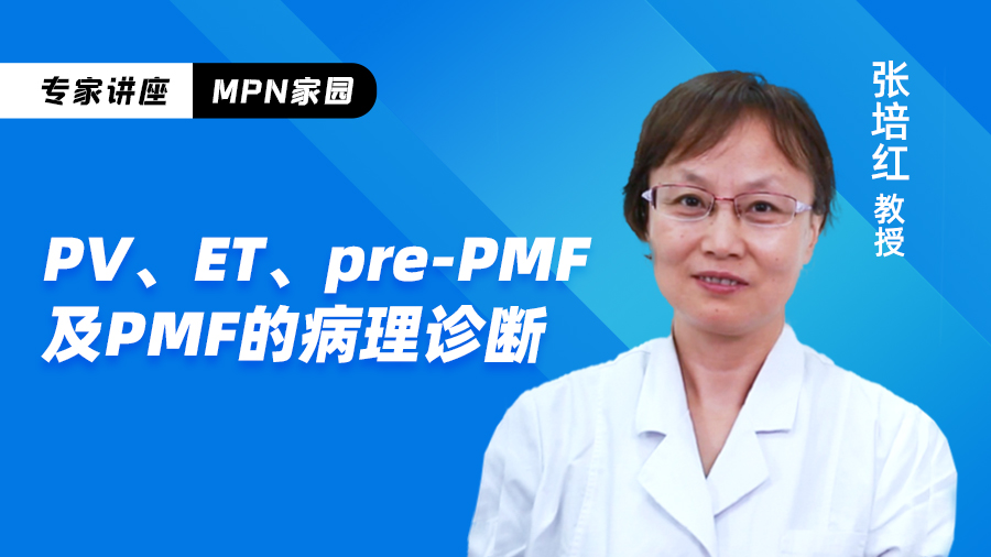 张培红教授:骨髓增殖性肿瘤(MPN)的病理进展