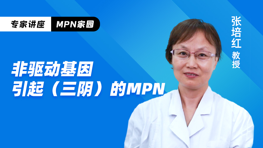 张培红教授:骨髓增殖性肿瘤(MPN)的病理进展