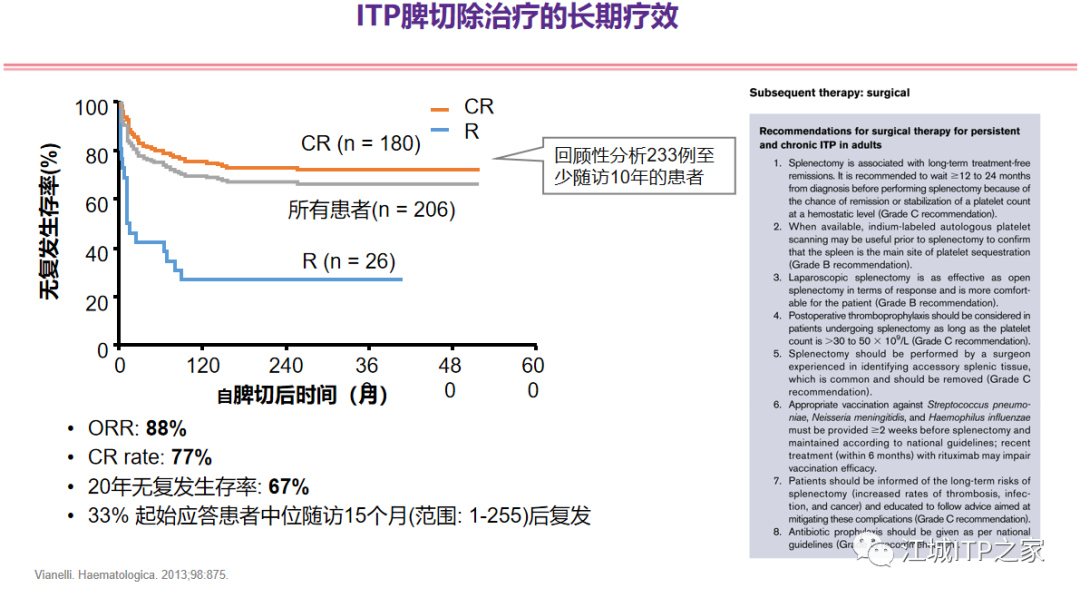 专家讲座 | 梅恒教授：成人原发免疫性血小板减少症诊治进展