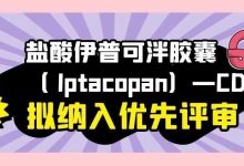 认识药物 | 盐酸伊普可泮胶囊( Iptacopan)——CDE拟纳入优先评审