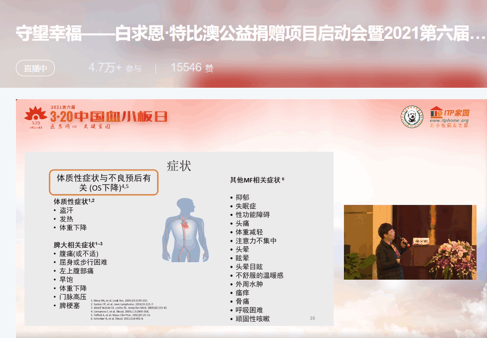 第六届“中国血小板日” 2021 活动直播