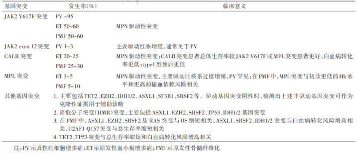 认识检查 | 三阴MPN如何确诊?基因检测必不可少