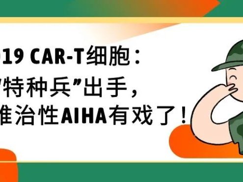 前沿速递 | CD19 CAR-T细胞:“特种兵”出手,治愈难治性AIHA有戏了!