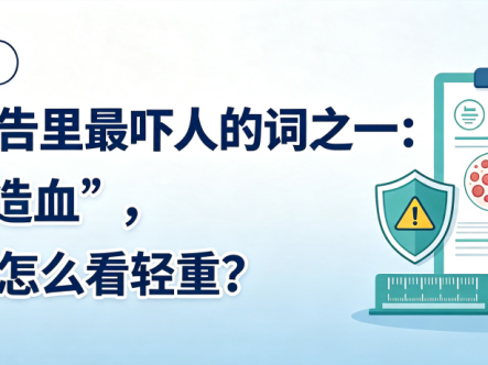 认识检查 | 骨髓报告里最吓人的词之一:“病态造血”,到底该怎么看轻重?