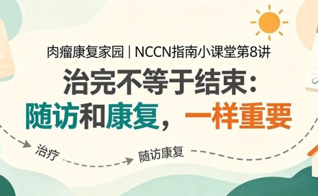 NCCN指南小课堂第8讲 | 治完不等于结束:随访和康复,一样重要